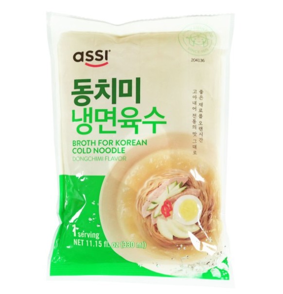 Assi Dongchimi Broth for Cold Noodle 330ml - Bistra supa od zimske rotkve za hladne rezance 330ml