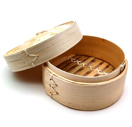 Bamboo Steamer for Dim Sum (15cm) - Posuda od bambusa za kuvanje na pari 15cm
