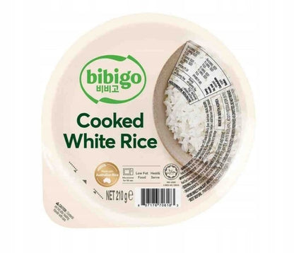 CJ bibigo Sticky Rice / Cooked Rice 210g - Skuvani korejski pirinač 210g