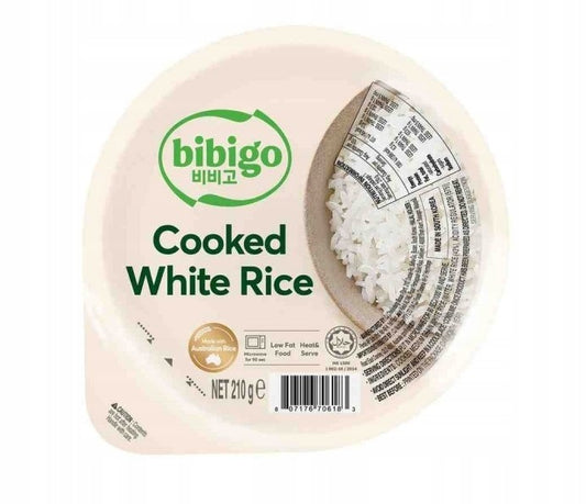 CJ bibigo Sticky Rice / Cooked Rice 210g - Skuvani korejski pirinač 210g
