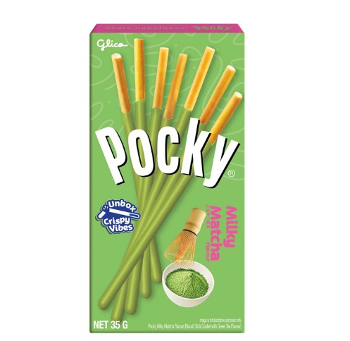 GLICO Matcha Biscuit Stick 35g