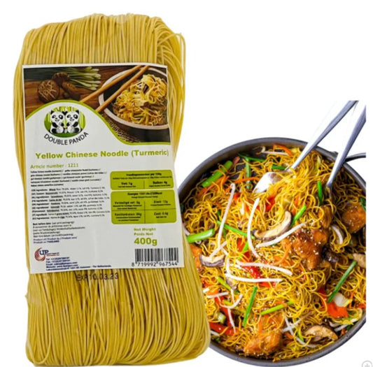 "Turmeric"  yellow noodle 400g - tumeric noodle 400g