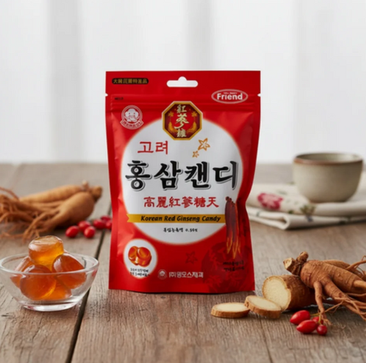 Mammos Hongsam (red ginseng) Candy 80g - Korejske bombone sa ekstraktom crvenog žen-šena (80g)