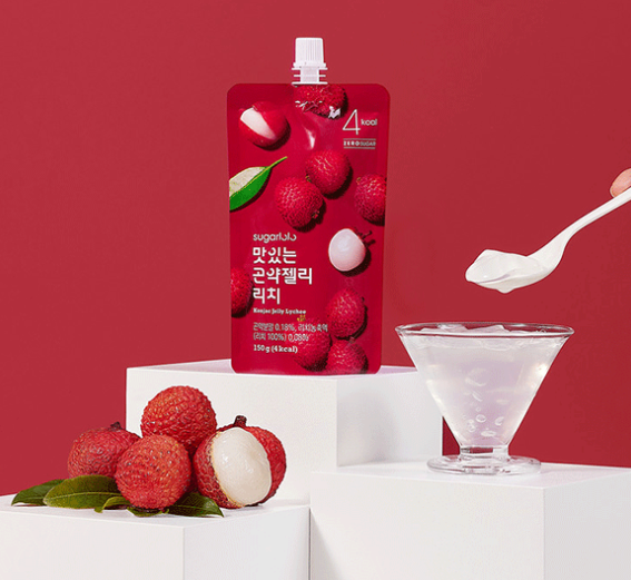 Sugarloro Konjac Jelly lychee 150g - Korejski konjak žele napitak od ličija (150g)