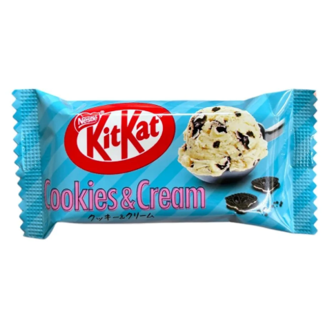 JP Wafer Bar Cookie & Cream Fl 11.6g (1pc) - KitKat mini vafl štanglica sa ukusom keksa i krema 11.6g