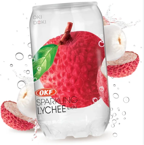 OKF Sparkling drink Lychee 350ml