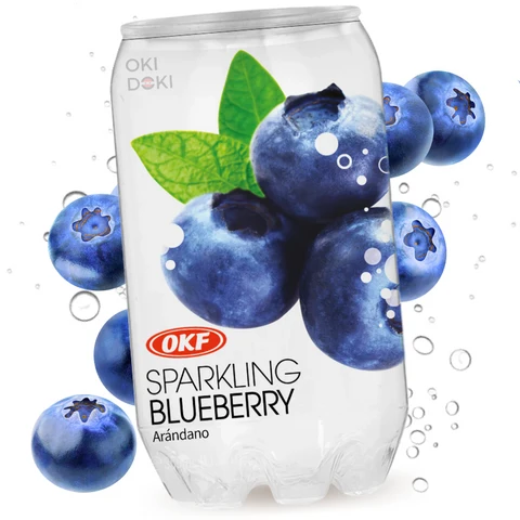 OKF Sparkling drink Blueberry 350ml