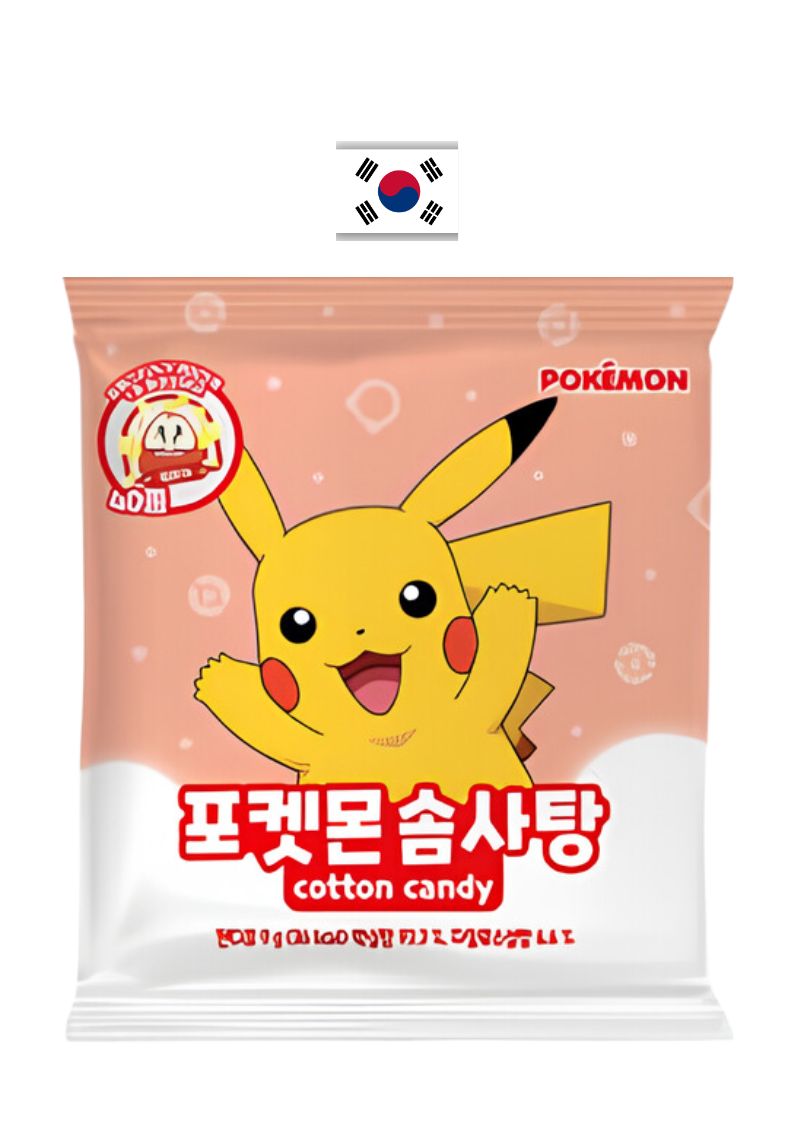 Pokemon cotton candy 9g (Random 1pc)