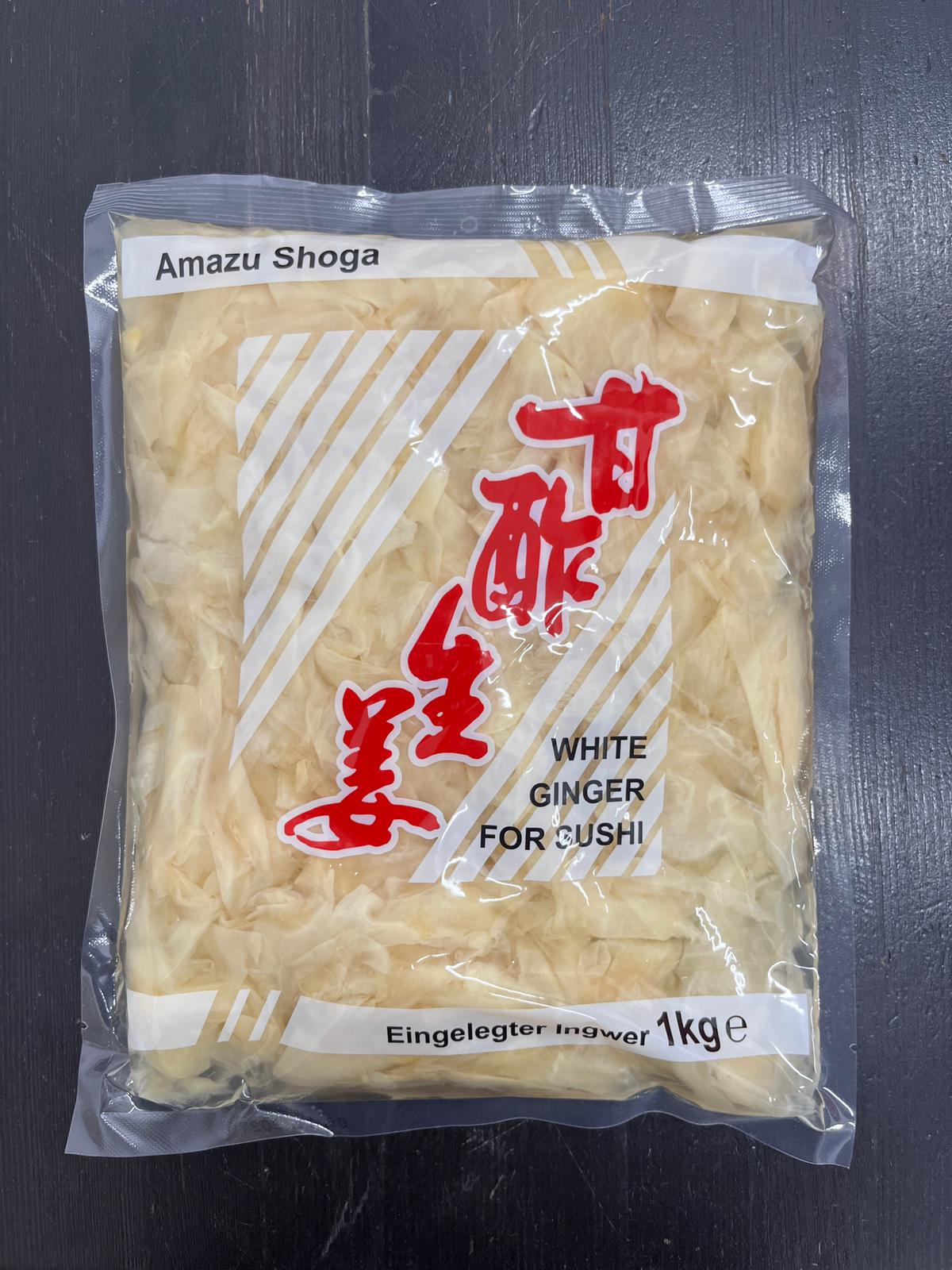 HI-T Pickled ginger for sushi 1kg - Blago ukišeljeni đumbir u slanom rastvoru sa zaslađivačima 1kg